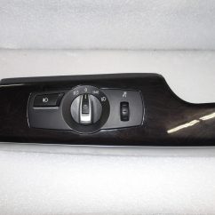 BMW 5 6 7 Headlight Control Switch Front View