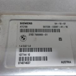 BMW X3 BCM OEM Tag