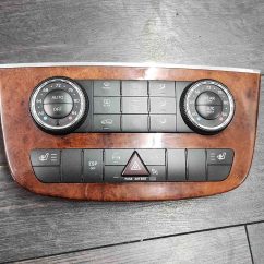 2002-2011 Mercedes Benz GL ML R Class Climate Control Panel | 2518208089