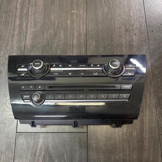 2014-2019 BMW X5 X6 Climate Control Panel | 6817853 – Bmw & Mercedes ...