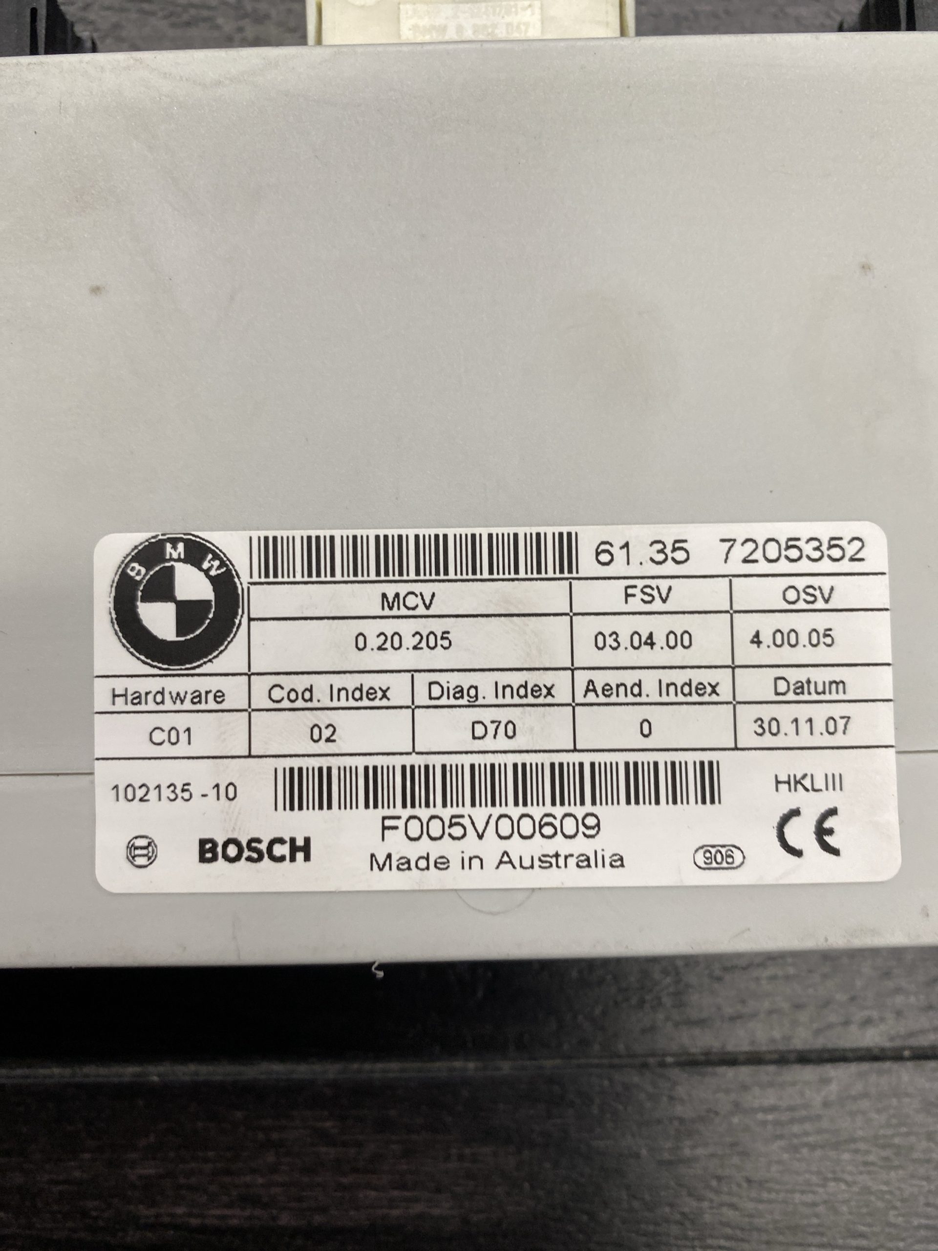 2007-2014 BMW X5 X6 Series Tailgate Control Module | 61357205352 - Image 3