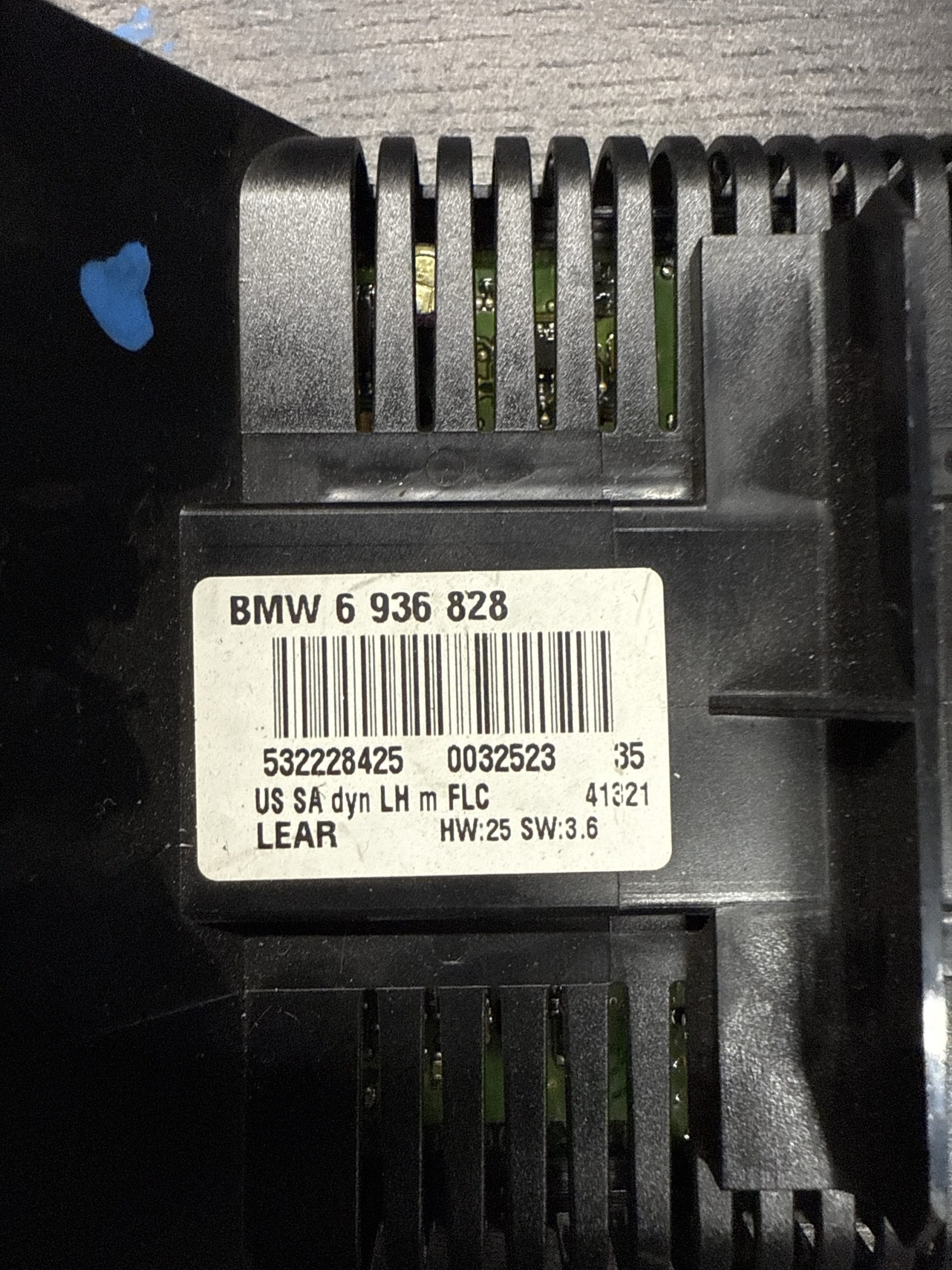 1999-2005 BMW 3 Series Headlight Control Switch | 61316936828 - Image 4