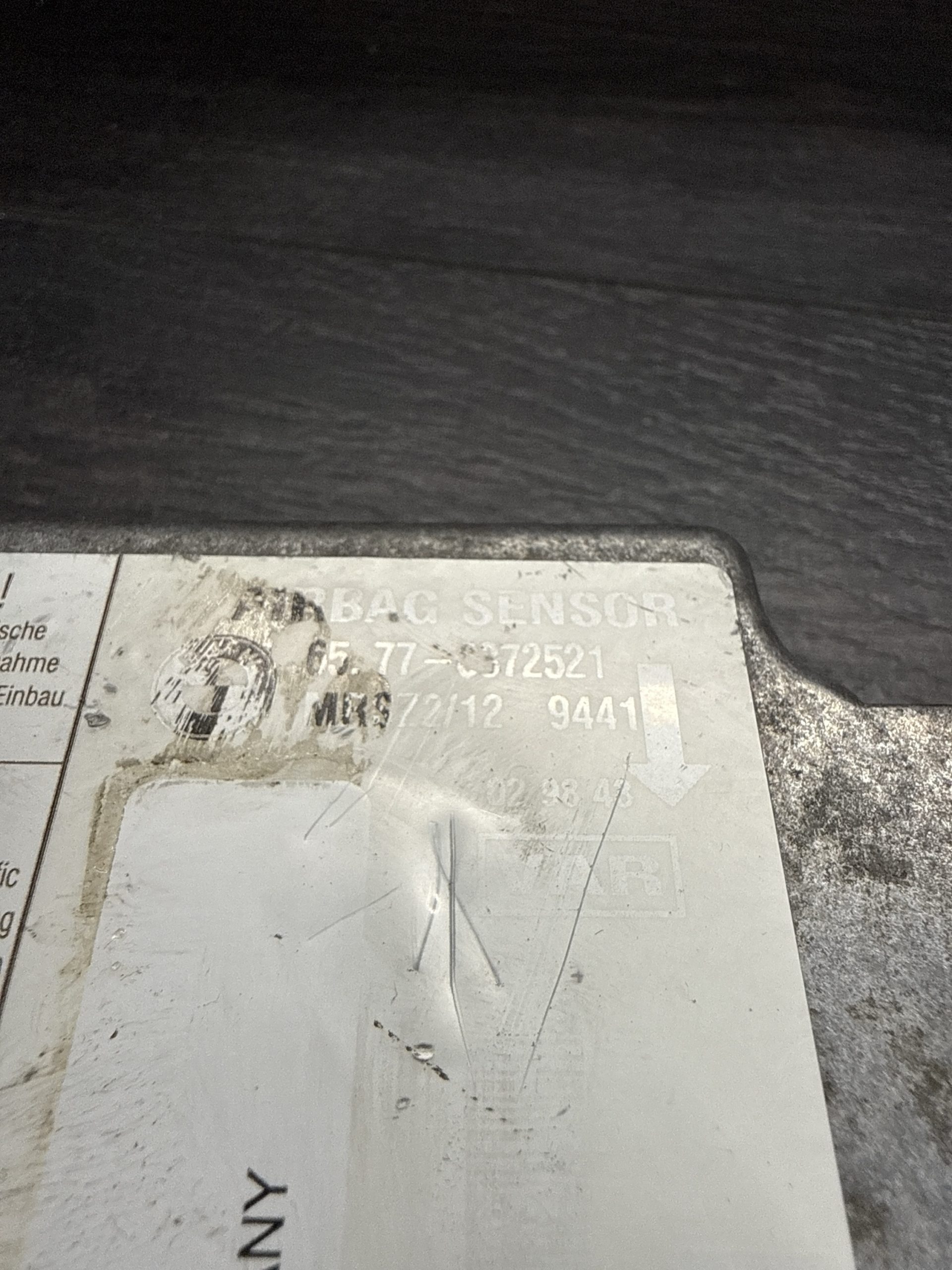 1995-2005 BMW 3 5 7 Series SRS Control Module | 65778372521 - Image 4