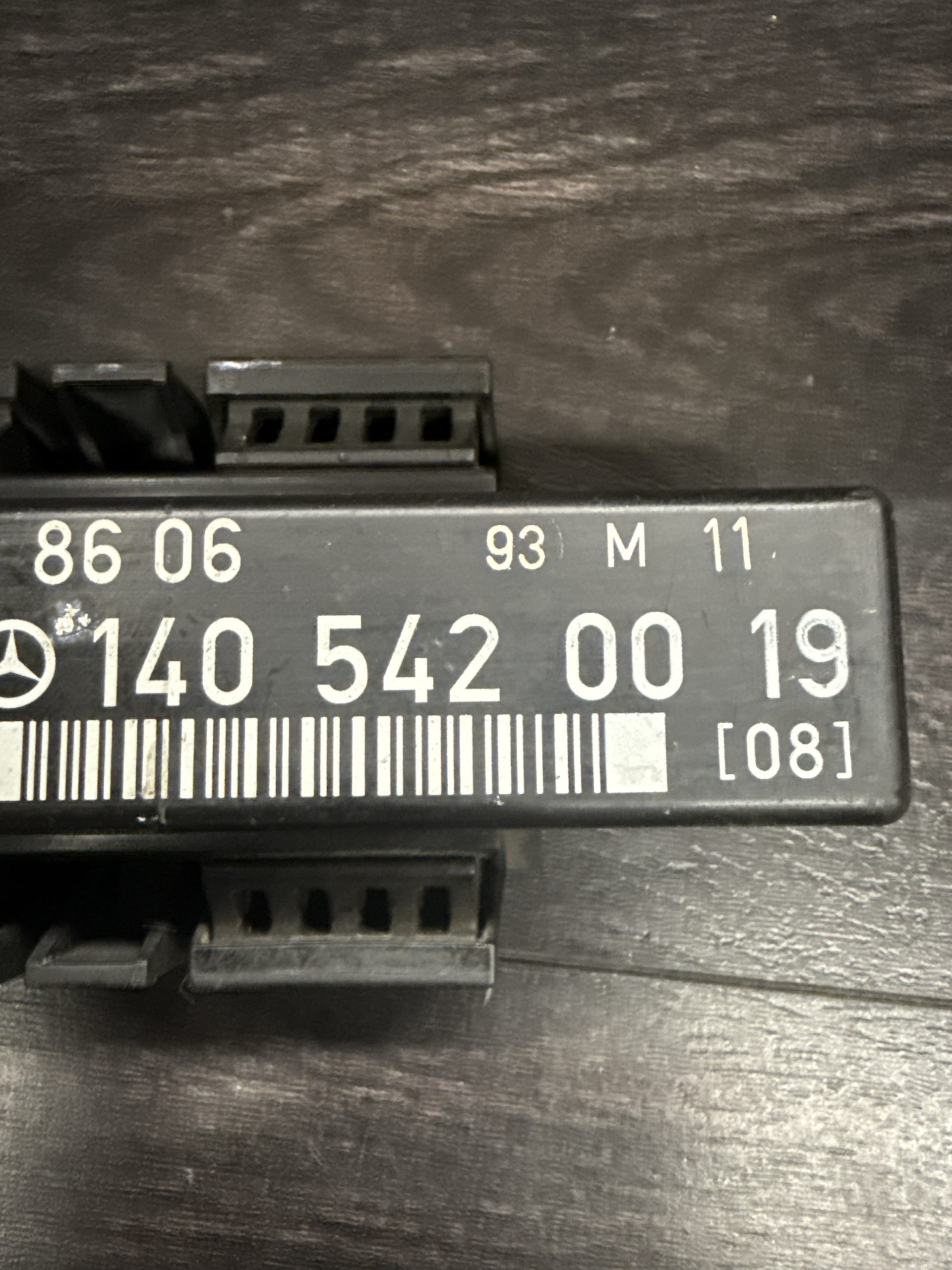1994-1999 Mercedes Benz S Class Wiper Control Module | 1405420019 - Image 3