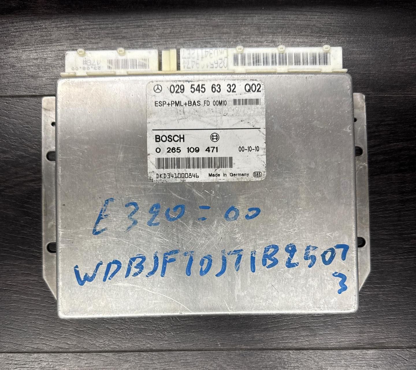 1998-2002 Mercedes Benz E Class ABS Control Module | 0295456332