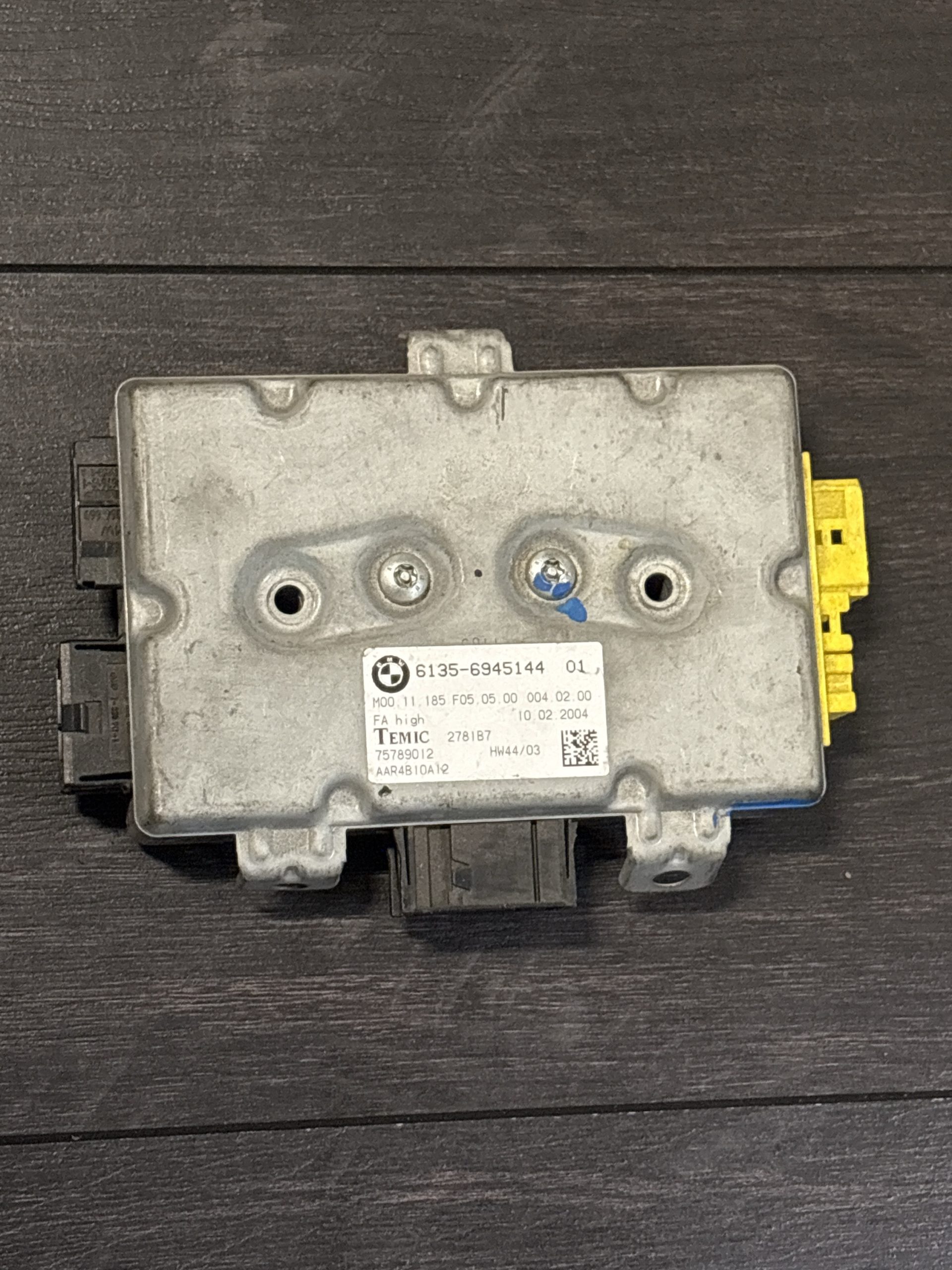 2004-2007 BMW 5 6 Series SRS Control Module | 61356945144
