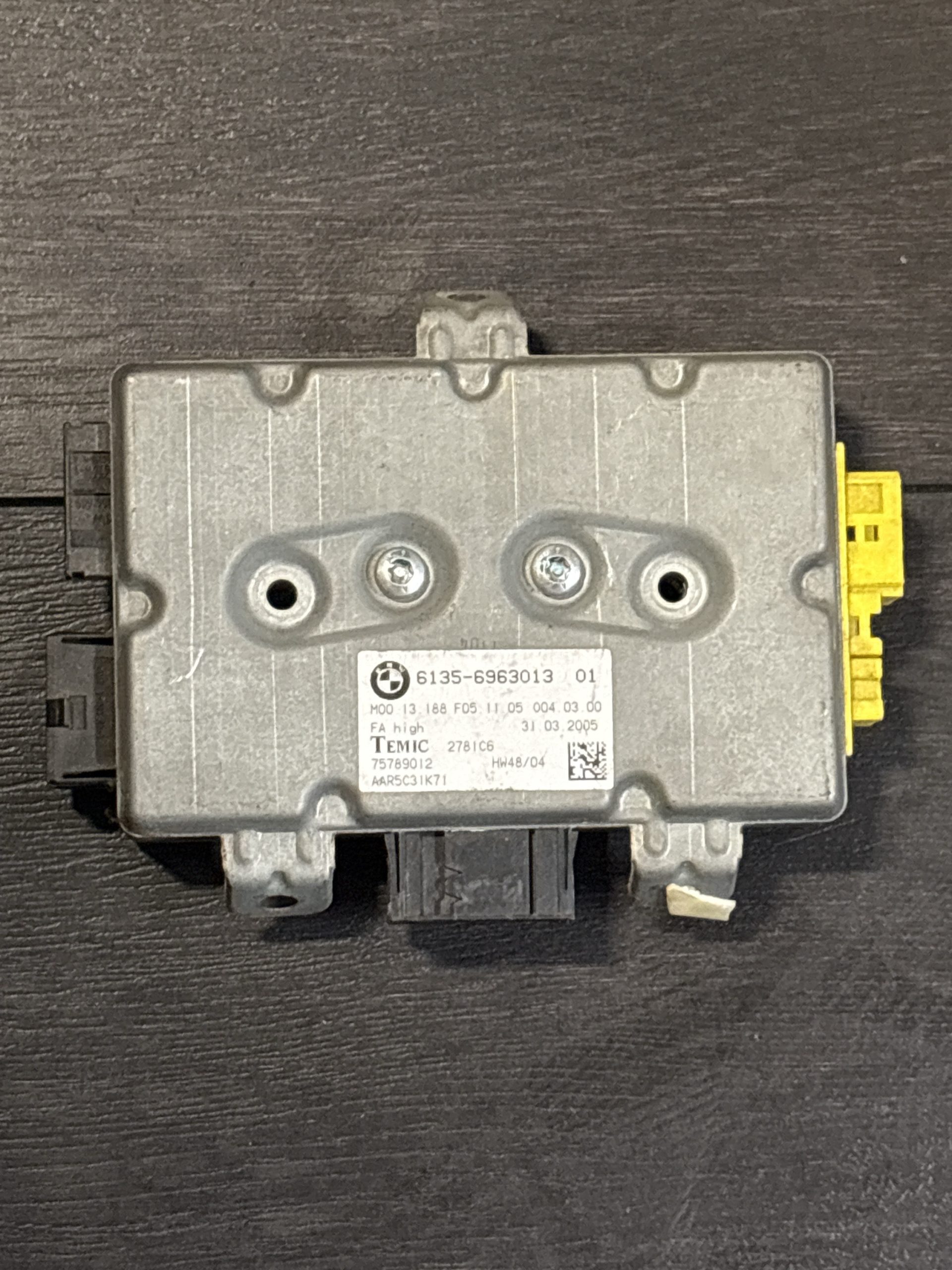 2004-2007 BMW 5 6 Series SRS Control Module | 61356963013