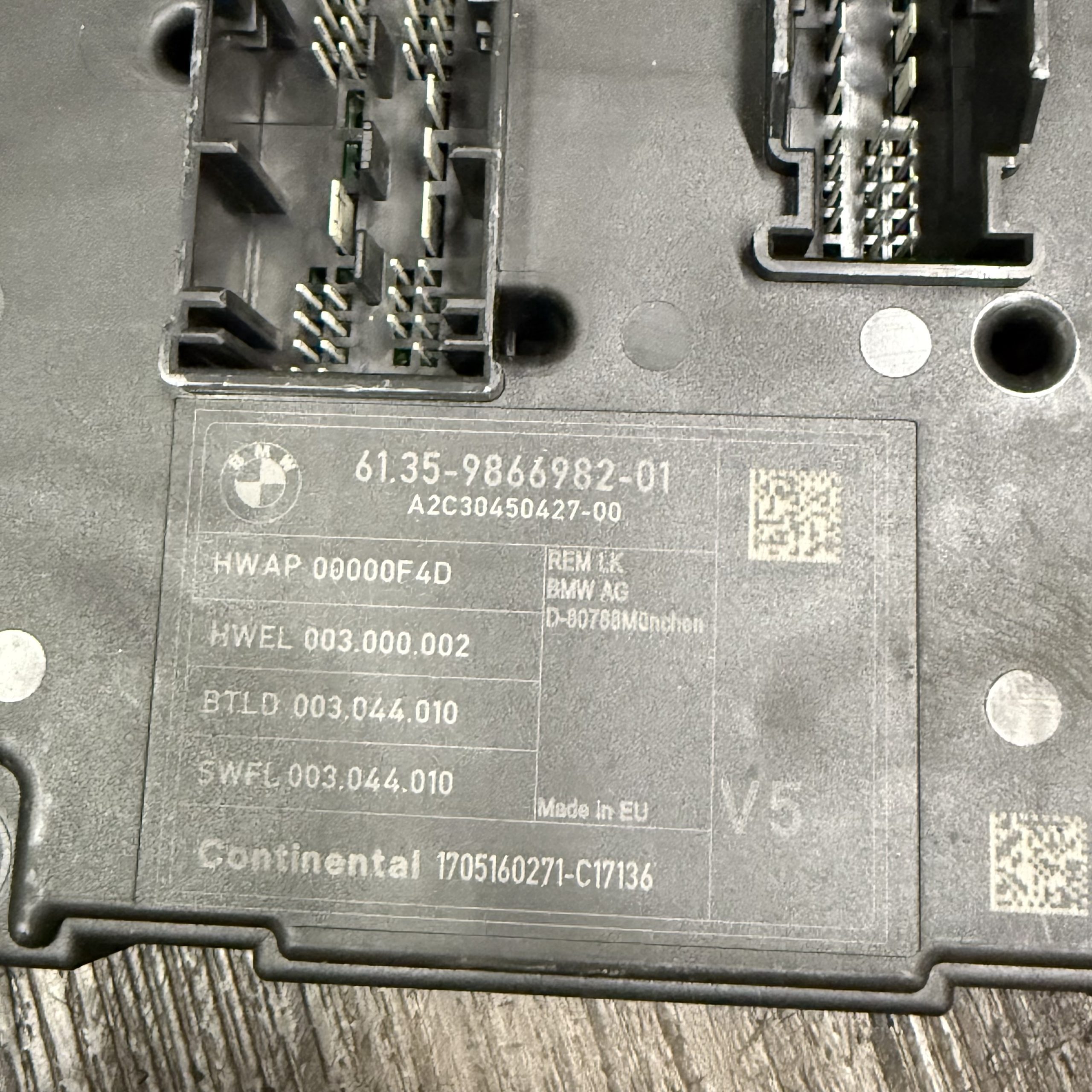 2012-2021 BMW 2 3 Series Body Control Module | 61359866982 - Image 2