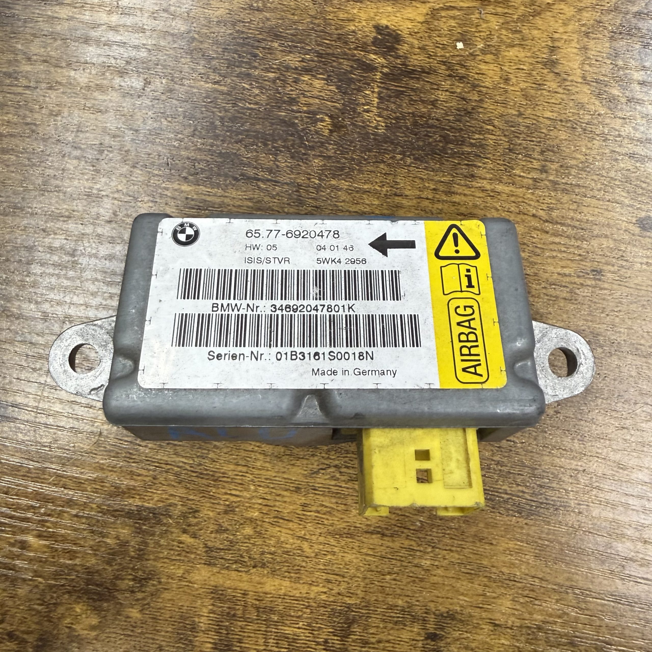 2002-2008 BMW 7 Series SRS Control Module | 65776920478