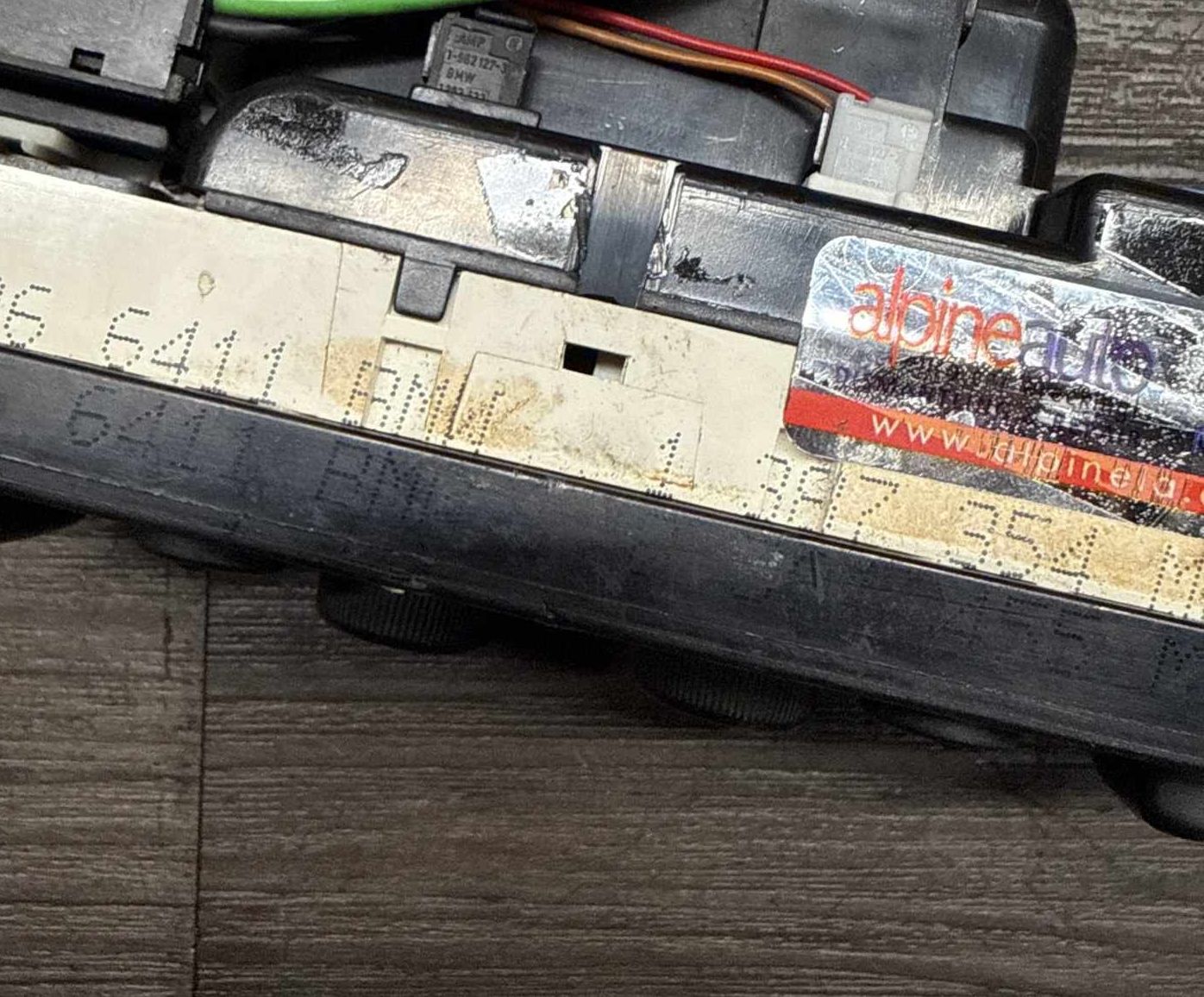 1992-1999 BMW 3 Series Climate Control Panel | 64111387354 - Image 3