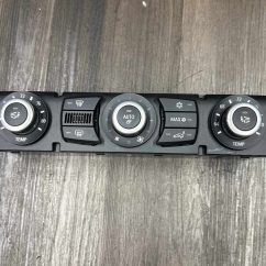 2008-2010 BMW 5 Series Climate Control Panel | 64119177715