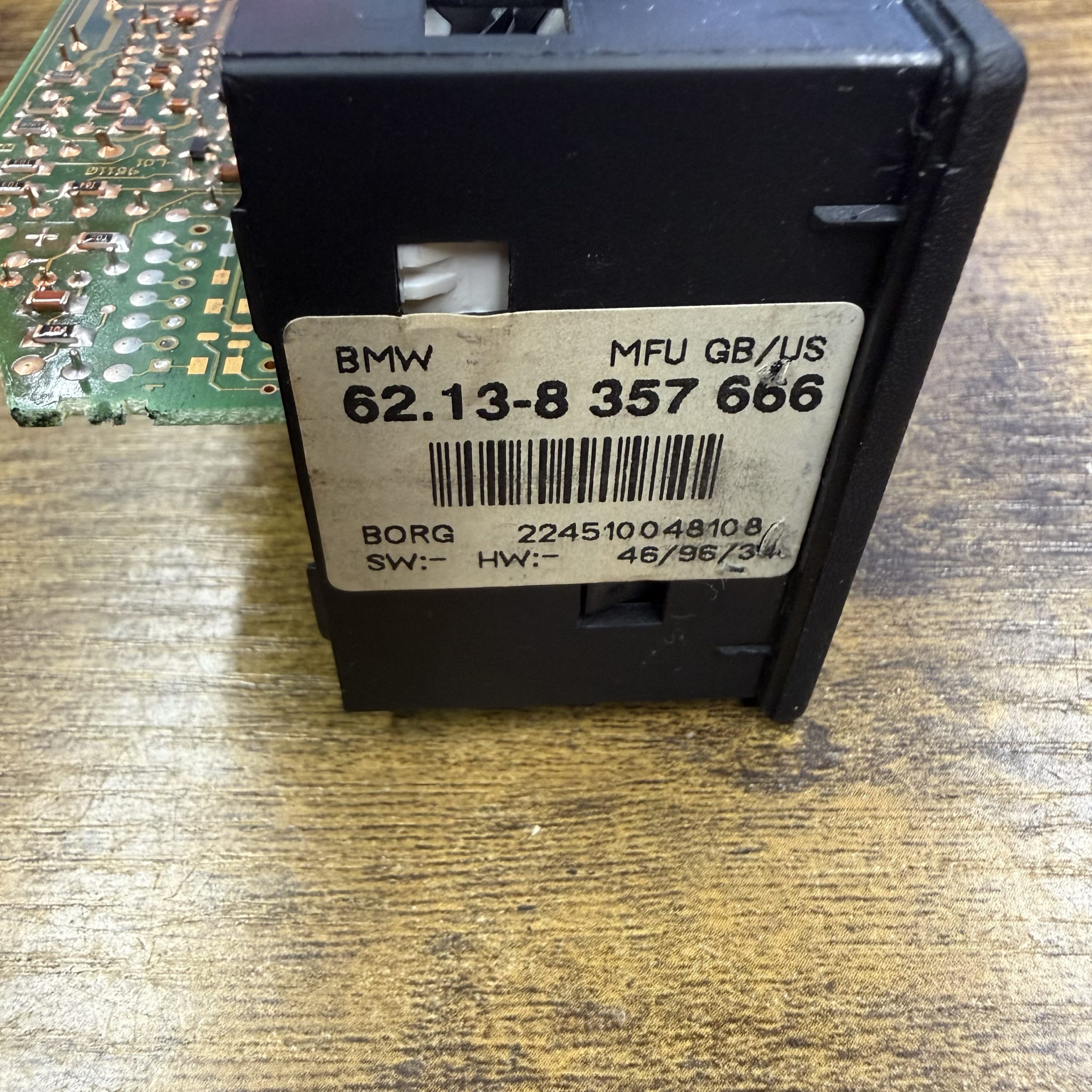 1992-1998 BMW 3 Series Clock Display | 62138357666 - Image 3