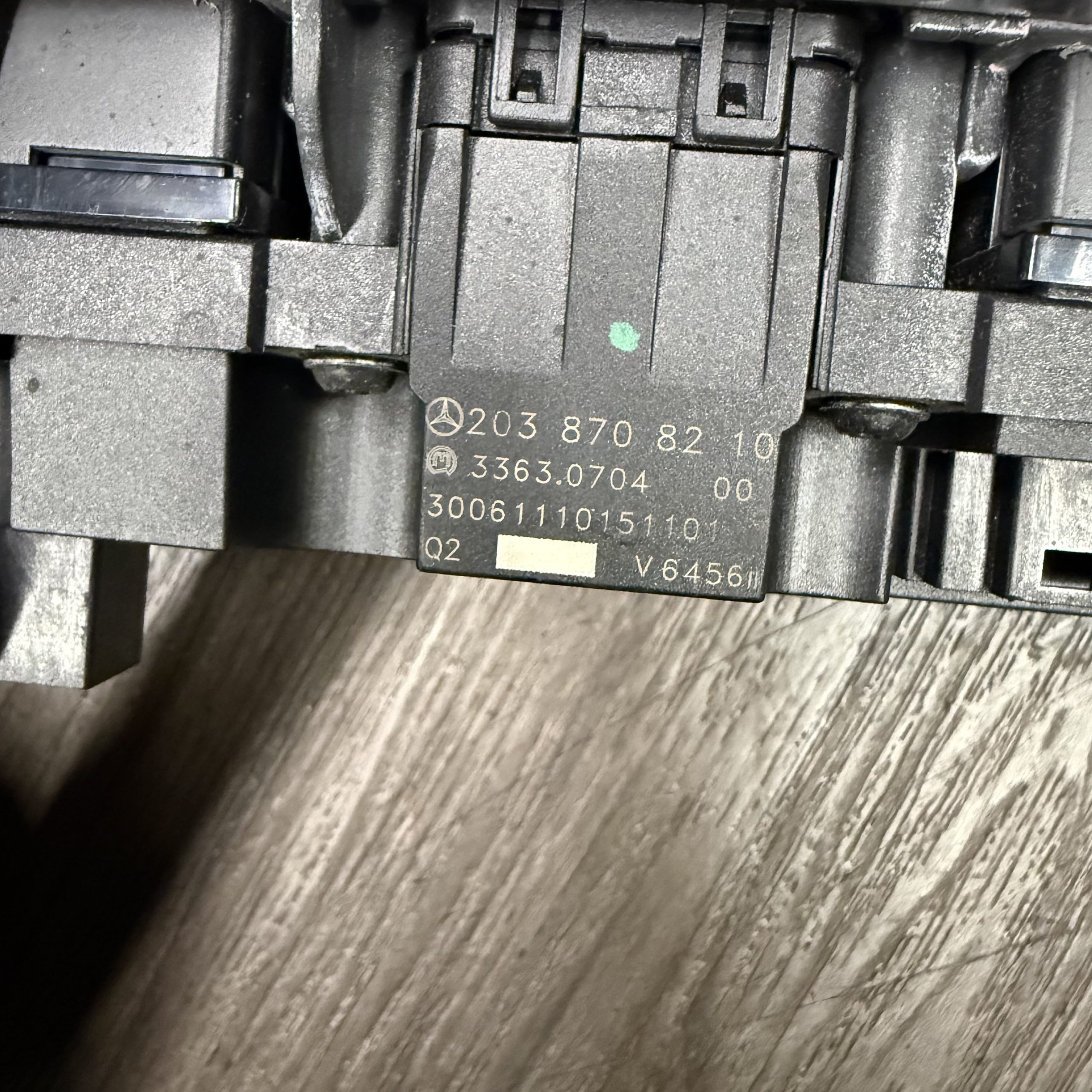 2002-2009 Mercedes Benz C CLK Class Center Dash Switch | 2038708210 - Image 3